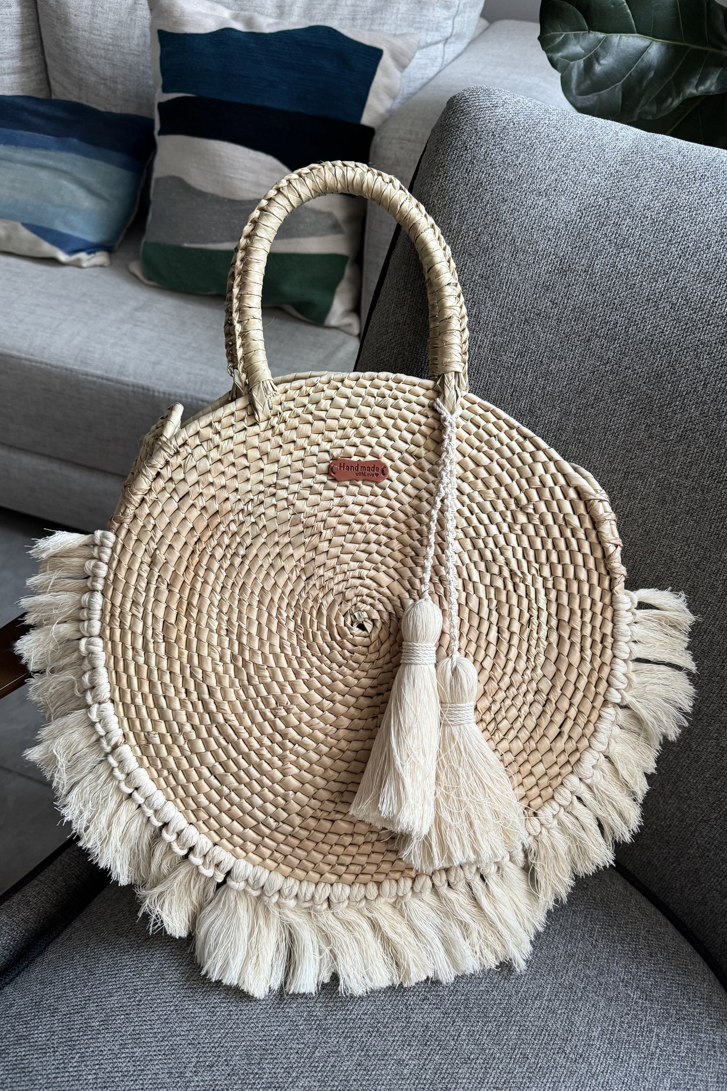 Bolsa Makrame Aro - T08