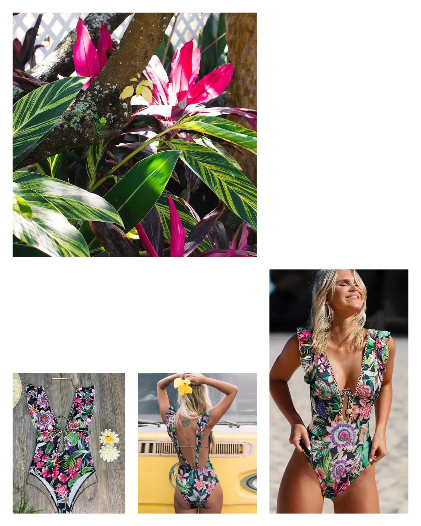 Traje Tuvalu Rosas - E45A