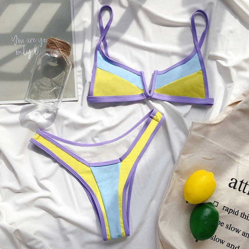 Bikini Vicenza Viola - B41A