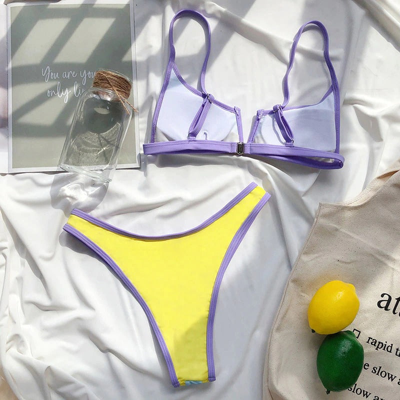 Bikini Vicenza Viola - B41A