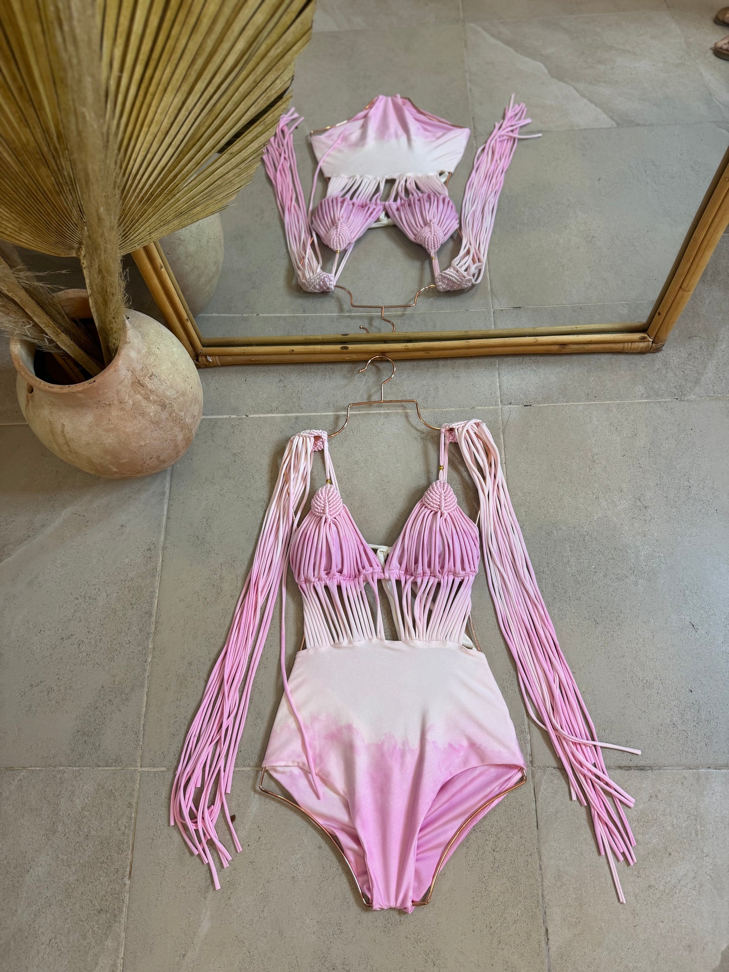 Traje Resortwear 02 Pink/Marfil - COL02