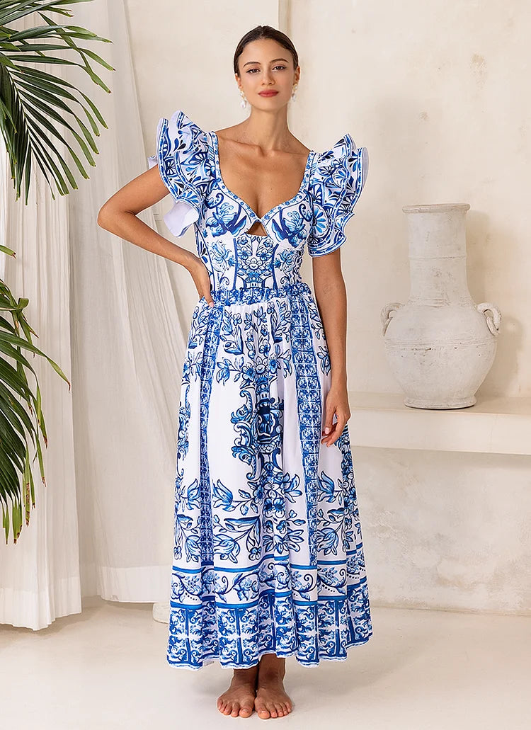 Traje A. Geovanna Blue - COM12